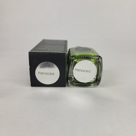 Cirque Nail Polish "Panacea" NEW Green Glitter Shimmer Holo - Picture 8 of 8